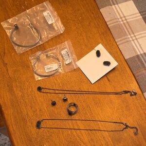 Kendra Scott Black Drusy Collection